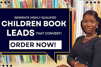 generate converting children book leads storybook leads children book leads
