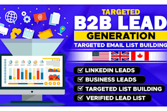 blaze targeted b2b lead generation,business leads,email list building,linkedin