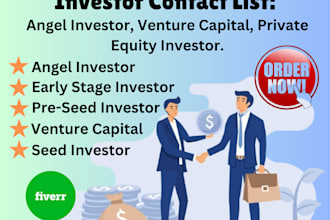 find active angel investor and building investors email list