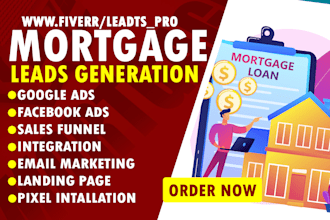 generate qualified mortgage leads mortgage broker mortgage leads website