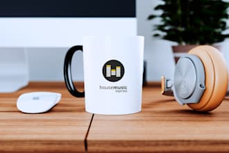 design personalized logo business letterhead card stationery folders qr code