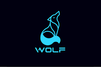 design a professional modern minimalist logo with source files