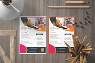 provide a unique and mortgage flyer postcard design