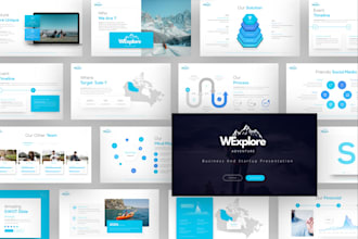 design investor pitch deck for startup and business within 24 hours