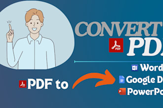 convert PDF to word