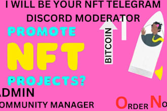 moderate your telegram discord community manager for you