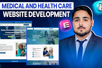 design medical, healthcare, dental, assisted living, home care website