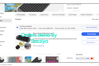 do orders fulfill ebay item for amazon store, shopify