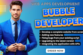 develop bubble io app adalo mvp saas webapp bubble chatgpt bubble api integratio
