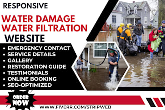 design water filtration website water damage fire damage water treatment website
