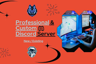 setup best professional custom discord server for gaming