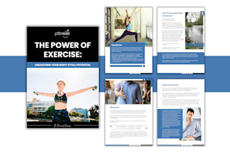 design lead magnet PDF, ebook and workbook