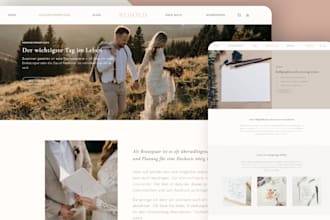 design a beautiful converting website