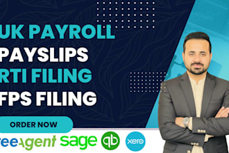 run UK payroll, paye registration, and monthly payslips
