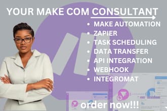 automate your workflow scenarios using make com, zapier automation made com