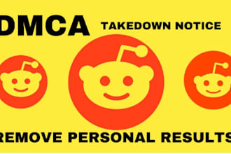 remove infringing and harassing defamatory leaked content from reddit under dmca