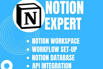 notion notion template notion setup notion virtual assistance notion expert