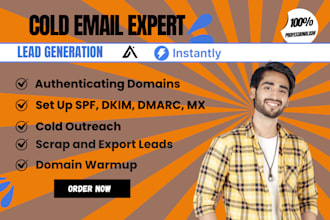 set up instantly ai for cold email outreach and lead generation