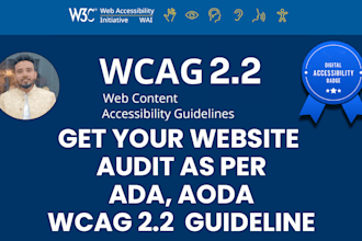 do web accessibility and wcag audits