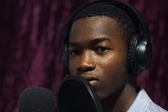 bring life to your script  in english with emotional and realistic voices