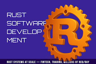 use rust to develop a high performance web app