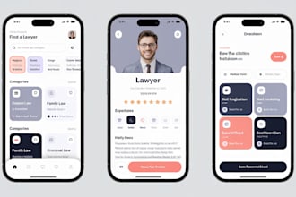 create a lawyer marketplace like upcounsel, rocketlawyer, priori and lawtrades