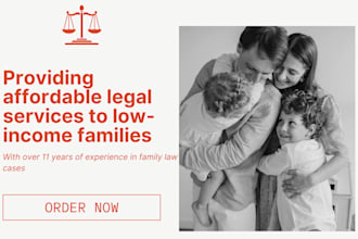be your family law attorney and paralegal