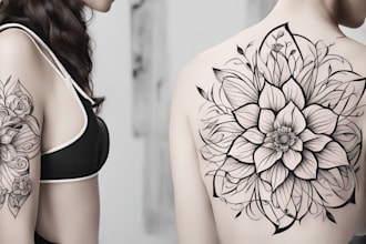 make professional minimalist tattoo design