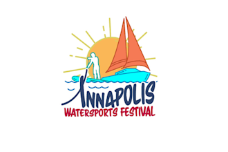 unique and vibrant water sports festival logo