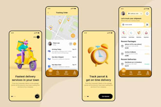 develop react logistics app, truck and cargo delivery app, dispatch rider app
