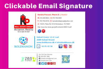 do outlook gmail html email signature