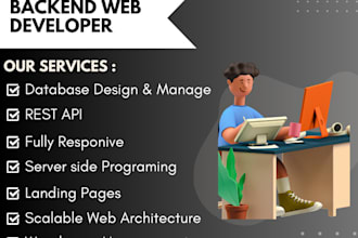 be your backend web developer php,laravel,nodejs,expressjs