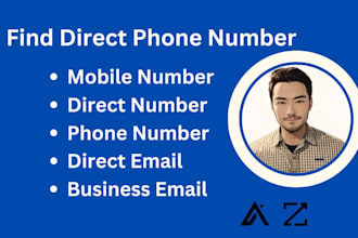 find direct phone and direct email