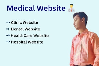 do medical, clinic, healthcare, hospital, dental website