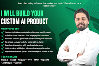 develop ai powered saas for you