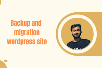 do wordpress migration or migrate and wordpress backup