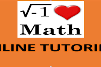 be your online math tutor for all grades