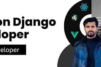 be your python django developer