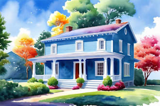 paint digital watercolor art