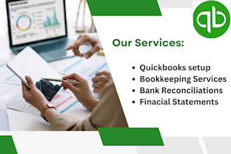 setup, catch up and do your bookkeeping in quickbooks online
