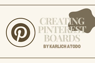 create a pinterest boards for your novel and characters
