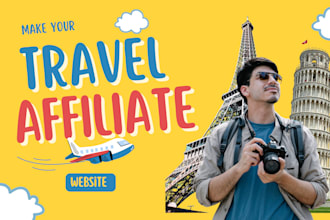 build automated travel affiliate marketing website to make money with autoblog