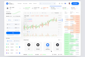 develop exchange website, food catering app, driving school app