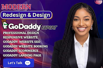 godaddy website design godaddy website redesign, develop godaddy website
