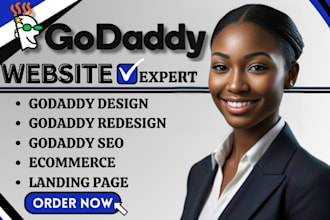 godaddy website design godaddy website redesign, develop godaddy website