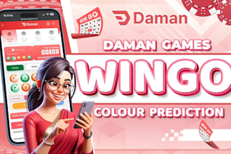 develop color prediction game, setup color prediction game development, wingo