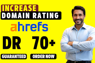 boost your domain rating ahrefs dr 70 plus