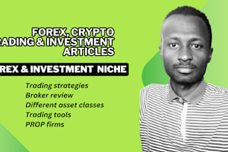 write professional forex trading articles and investment guides for your site