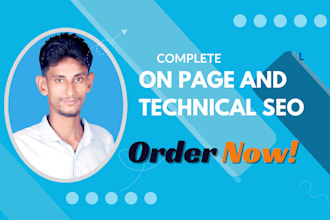 do complete on page SEO to get organic search result