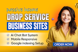 build highly profitable automated drop servicing site